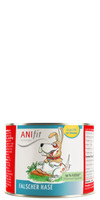 Dog Accessories Wet pet food Wrong Bunny (Falscher Hase) 200g 6 Piece Anifit